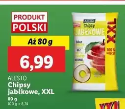 Lidl Chipsy jabłkowe Alesto oferta