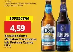 Lidl Piwo Fortuna Czarne Bezalkoholowe oferta