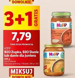 Lidl Zupka pomidorowa z ryżem i indykiem Hipp Bio oferta