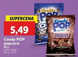 Lidl Popcorn snickers Candy Pop oferta