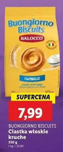 Lidl Ciastka ciambelle Balocco oferta