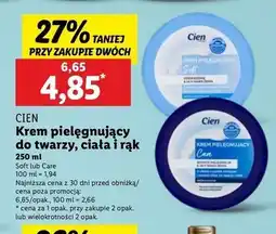 Lidl Krem nawilżający classic Cien oferta