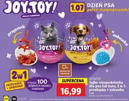 Lidl Jajko niespodzianka dla psa Joy&Toy! oferta