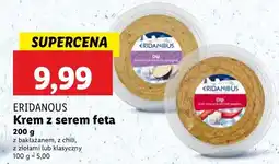 Lidl Serek kanapkowy z bakłażanem Eridanous oferta