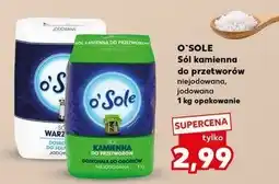 Kaufland Sól warzona jodowana O'sole oferta