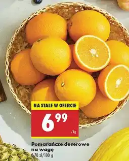 Biedronka Pomarańcze deserowe Biedronka oferta