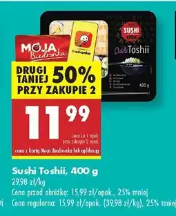 Biedronka Sushi Toshii oferta