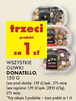 Biedronka Danie gotowe Oliwki Donatello oferta