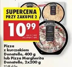 Biedronka Pizza Pizza z kurczakiem Donatello lub Pizza Margherita Donatello oferta