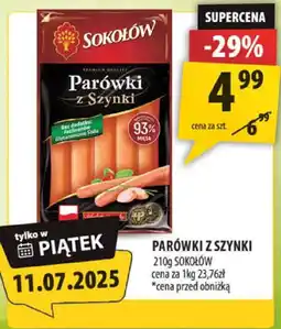 Arhelan Parówki z szynki Sokołów oferta