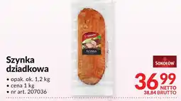 Makro Szynka dziadkowa Sokołów oferta