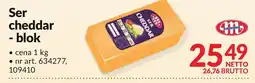Makro Ser cheddar blok Mlekovita oferta
