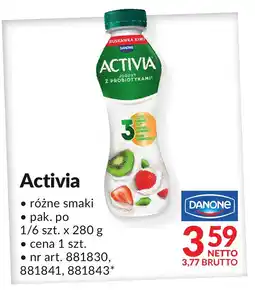 Makro Jogurt Activia różne smaki Danone oferta