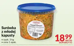 Makro Surówka z młodej kapusty Makro oferta