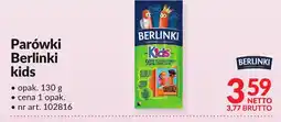Makro Parówki Berlinki kids oferta
