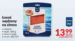 Makro Łosoś wędzony na zimno szkocki Metro Chef oferta