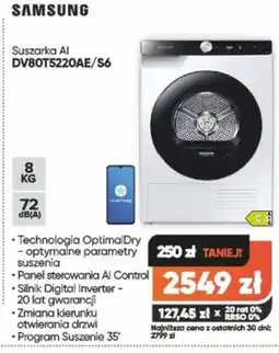 Max Elektro Suszarka Samsung oferta