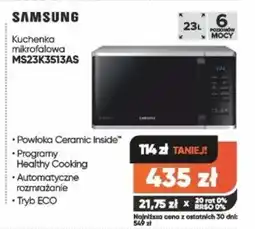 Max Elektro Kuchenka mikrofalowa Samsung oferta