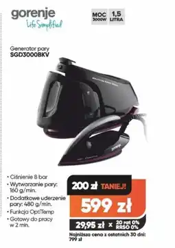 Max Elektro Generator pary Gorenje oferta