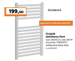 Bricoman Grzejnik łazienkowy Duraterm oferta