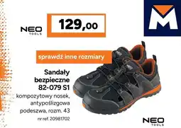 Bricoman Sandały Neo Tools oferta