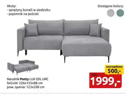 Black Red White Narożnik Lux oferta