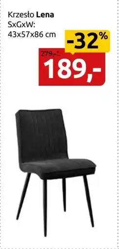 Black Red White Krzesło Lena oferta