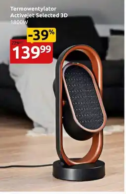 Black Red White Termowentylator Activejet oferta