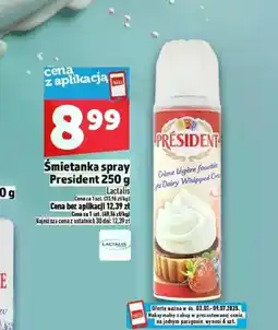 Topaz Śmietanka President oferta