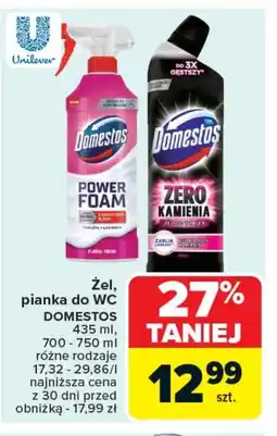 Carrefour Żel do WC Domestos oferta