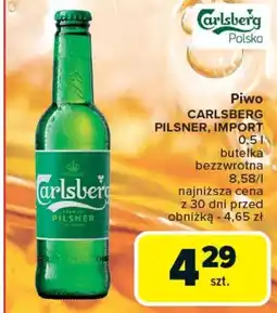 Carrefour Piwo Carlsberg oferta