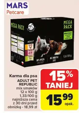 Carrefour Karma dla psa Pet Republic oferta
