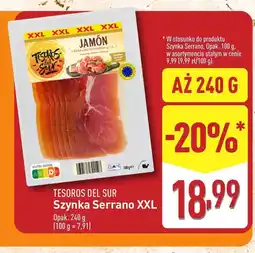 ALDI Szynka Jamón oferta