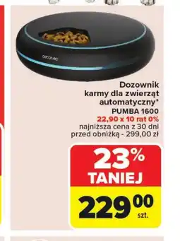 Carrefour Dozownik karmy Pumba oferta