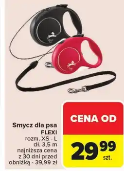 Carrefour Smycz dla psa Flexy oferta