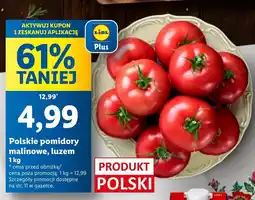 Lidl Pomidory Polski oferta