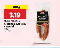 Lidl Kiełbasa Pikok oferta