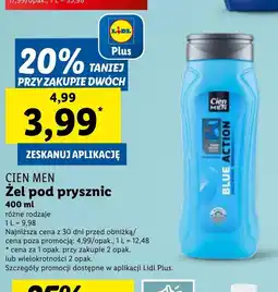 Lidl Żel pod prysznic Cien oferta