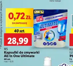 Lidl Kapsułki do zmywarki W5 oferta