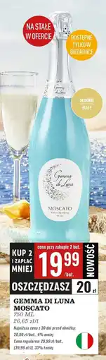 Biedronka Wino Gemma Di Luna Moscato oferta