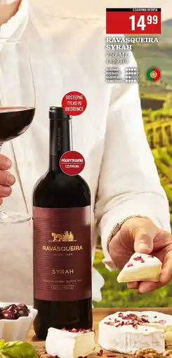 Biedronka Wino Ravasqueira Syrah oferta