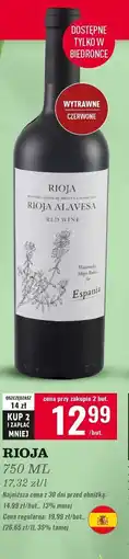 Biedronka Wino Rioja Alavesa oferta