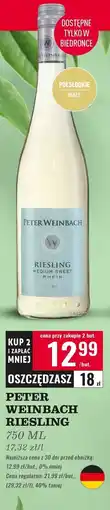 Biedronka Wino Peter Weinbach Riesling oferta