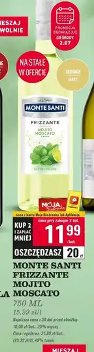 Biedronka Wino Monte Santi Frizzante Mojito oferta