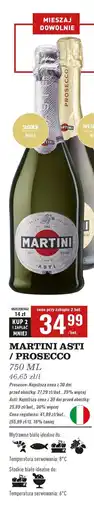 Biedronka Wino Martini Prosecco oferta