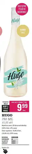 Biedronka Wino bez i mięta Hugo Frizzante oferta