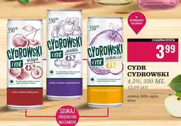 Biedronka Cydr wiśnia Cydrowski oferta