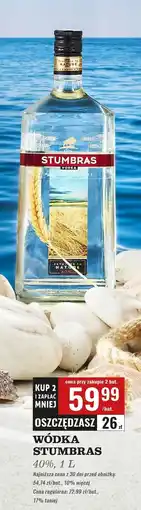 Biedronka Wódka Stumbras Centenary oferta