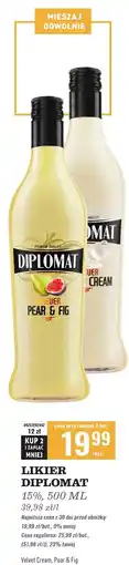 Biedronka Likier Diplomat Velvet Cream oferta