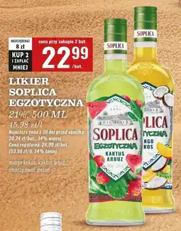 Biedronka Likier 21% Soplica Mango-Kokos oferta